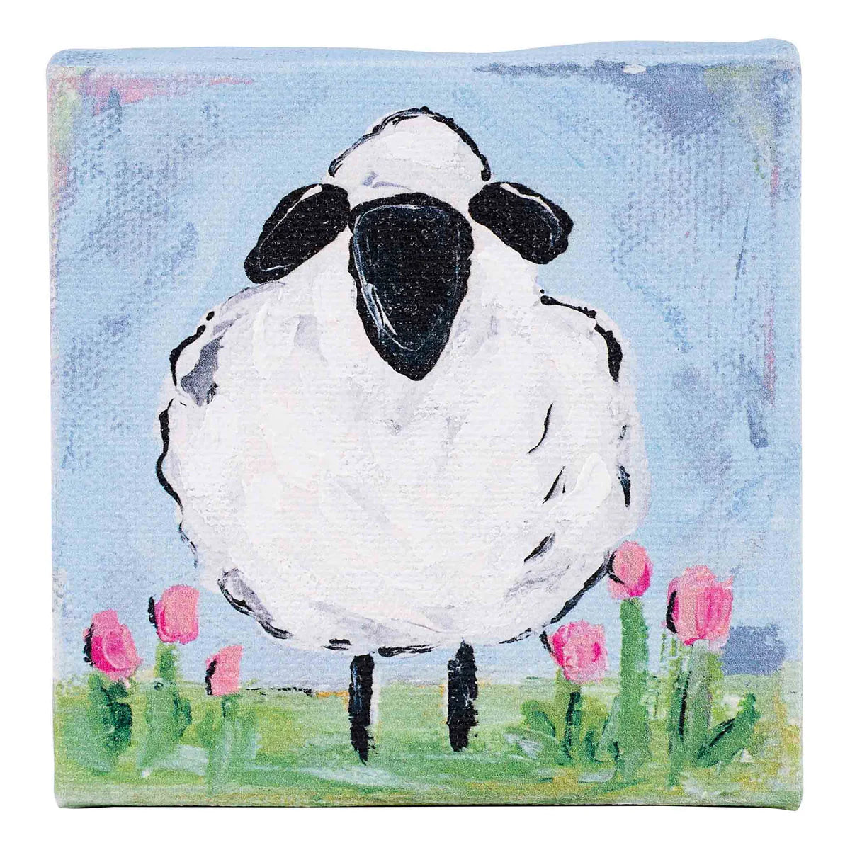 Sheep In Meadow Canvas