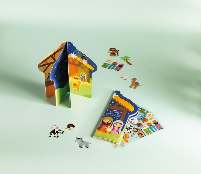 Nativity Sticker Book