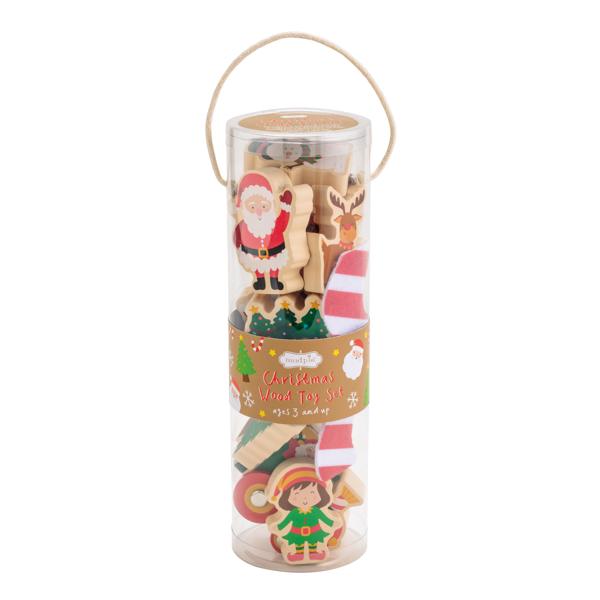 North Pole Wood Toy Set