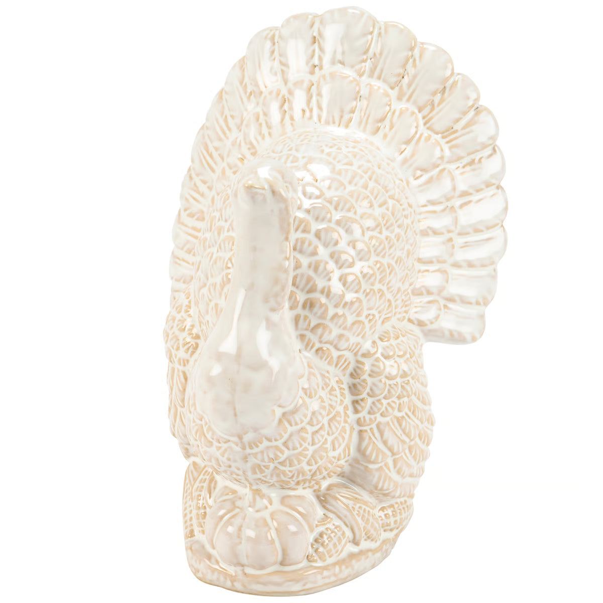 Rustic Turkey Figurine