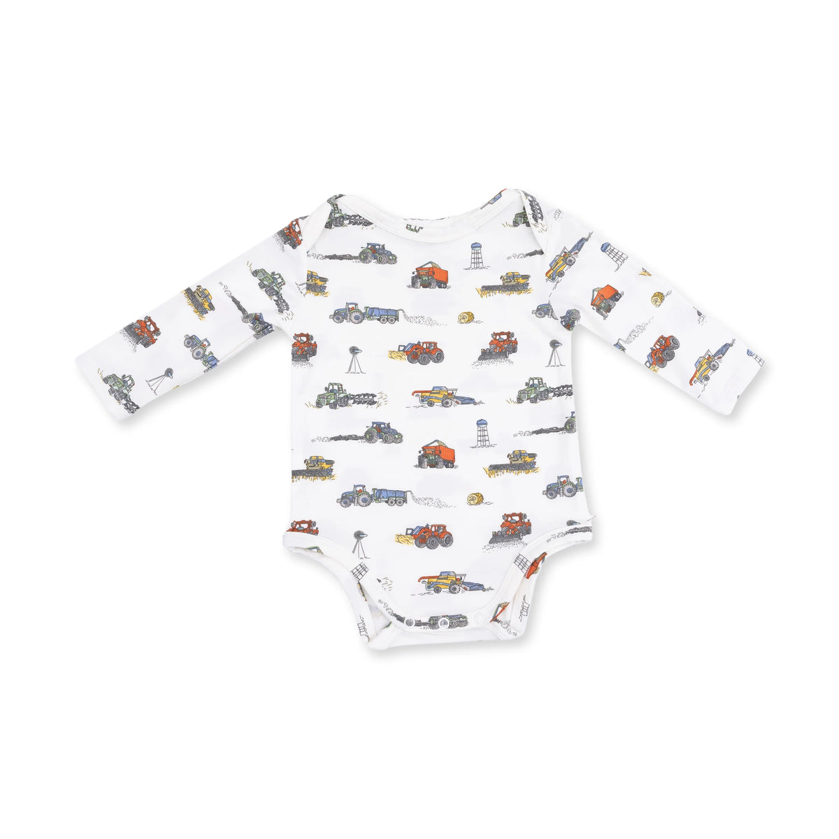 Farm Machines I Long Sleeve Bodysuit