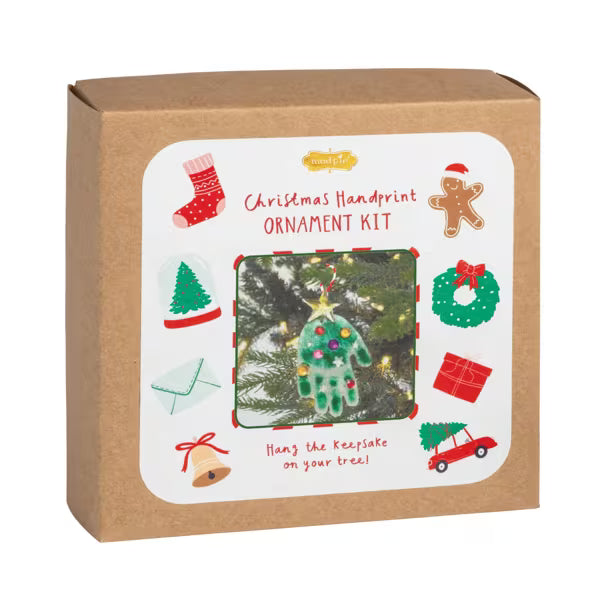 Christmas Handprint Ornament Kit