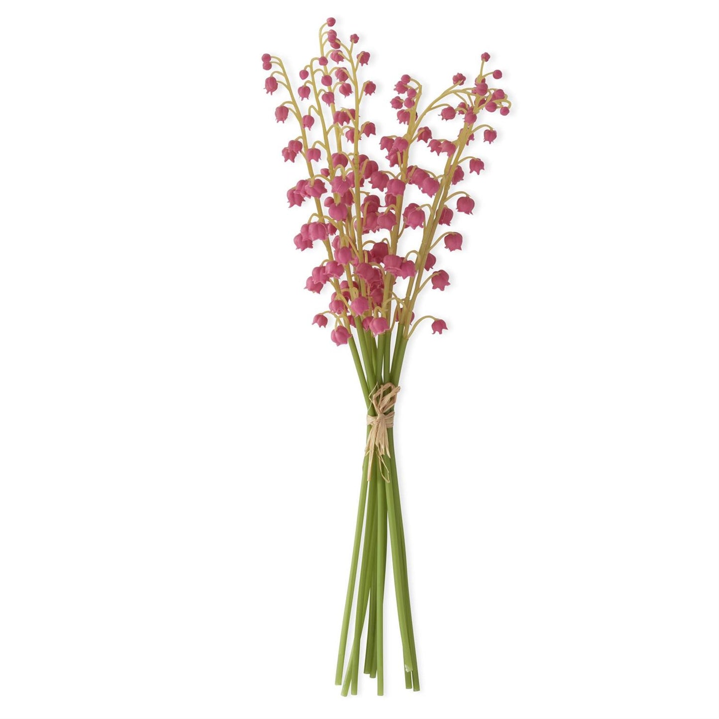17 Inch Mauve Real Touch Lily of The Valley Bundle