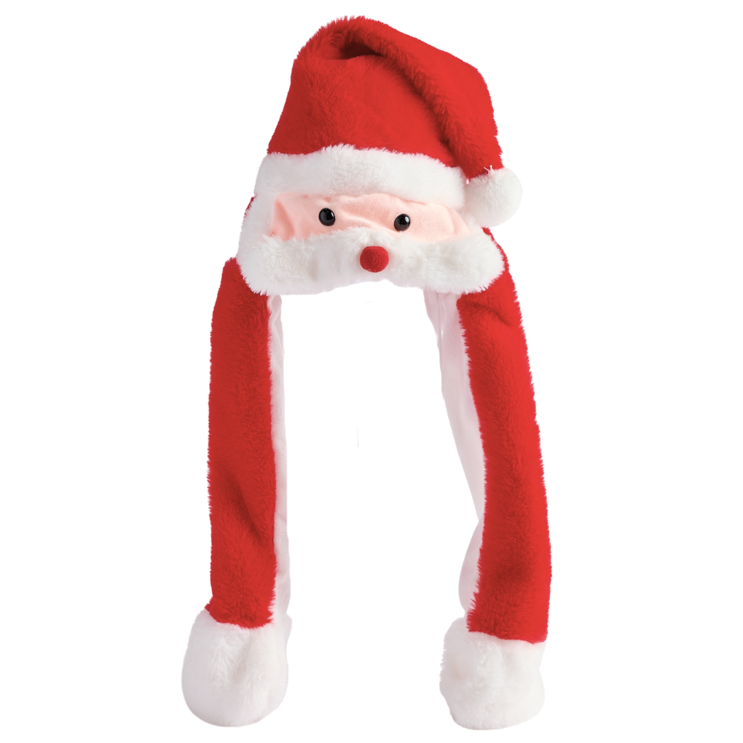 Santa Hat with Moving Mustache