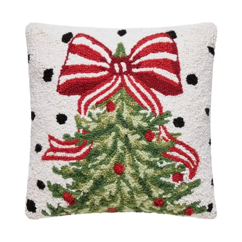 Peking Handicraft Polka Tree Hook Pillow