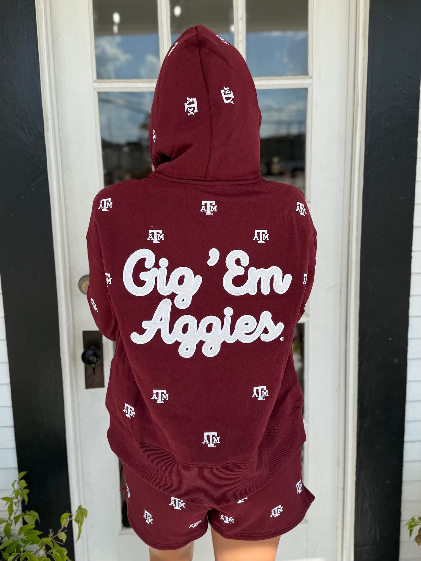 BC | Texas A&M Embroidered Fleece Hoodie