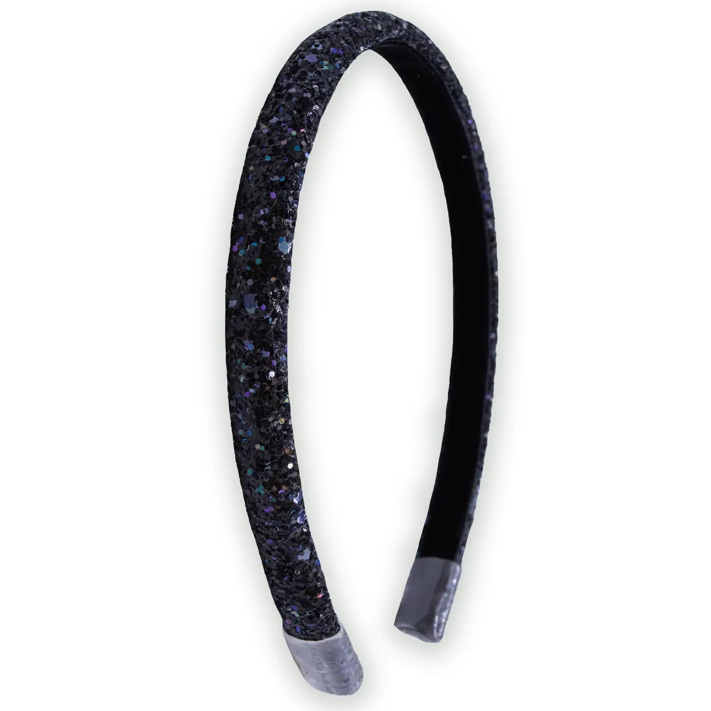 Glitter Headband - Thin | Black