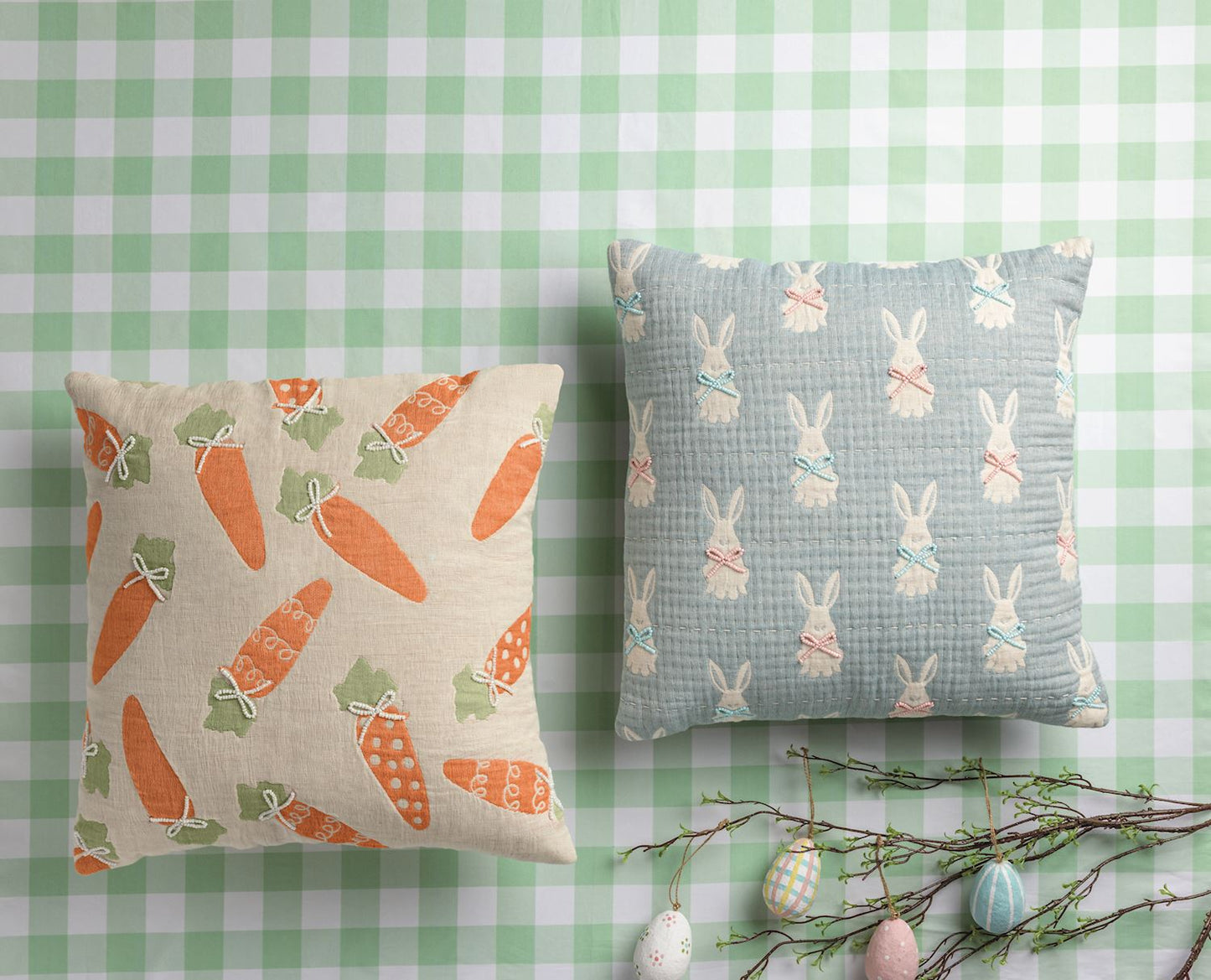 Bunny Jacquard Pillow