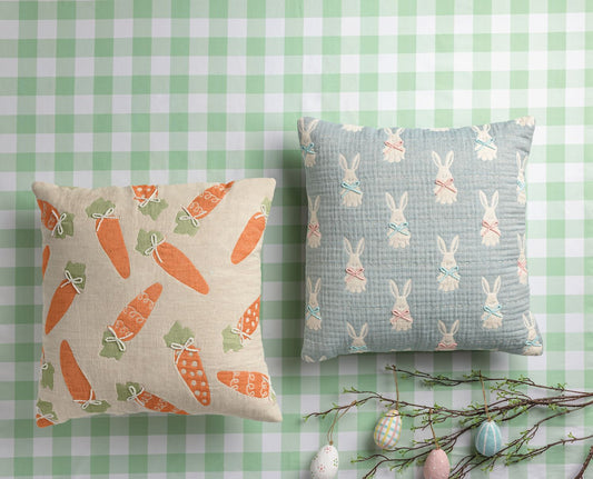 Bunny Jacquard Pillow