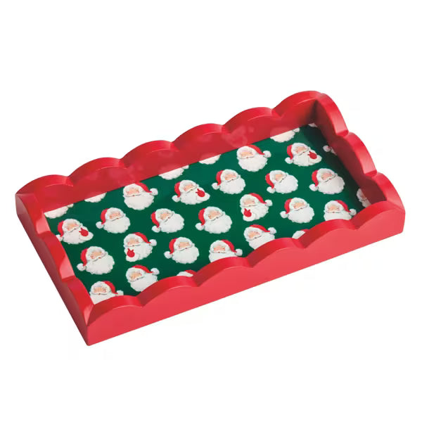 Santa Scallop Trinket Tray