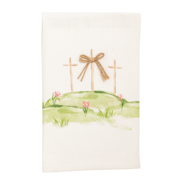 Easter Three Crosses Towel