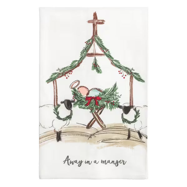 Nativity Poplin Hand Towel
