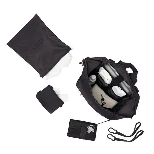 Indi Diaper Backpack in Onyx | Large