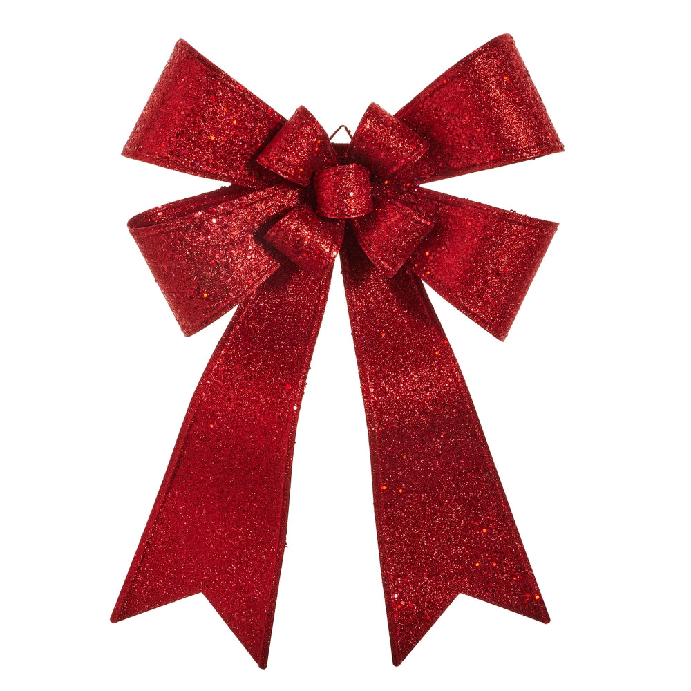 26" Red Bow