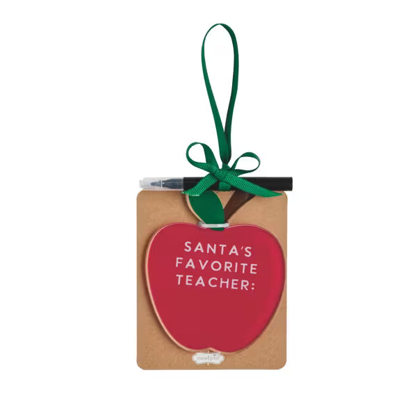 Apple Personalize Me Ornament Set