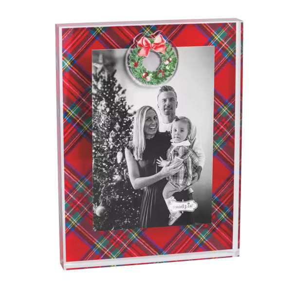 Wreath Tartan Acrylic Magnet Frame