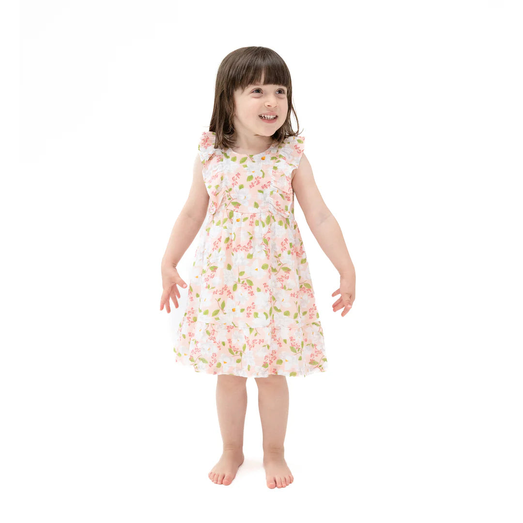 Picot Trim Edged Dress | Magnolias