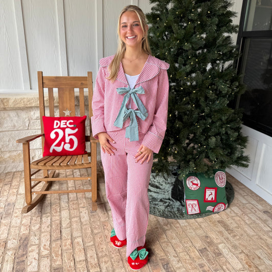 Plaid Christmas PJs