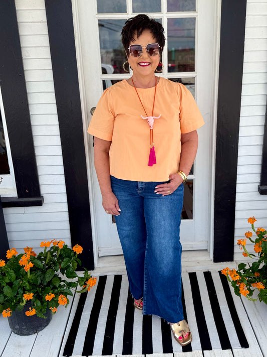 Gracie Top | Orange