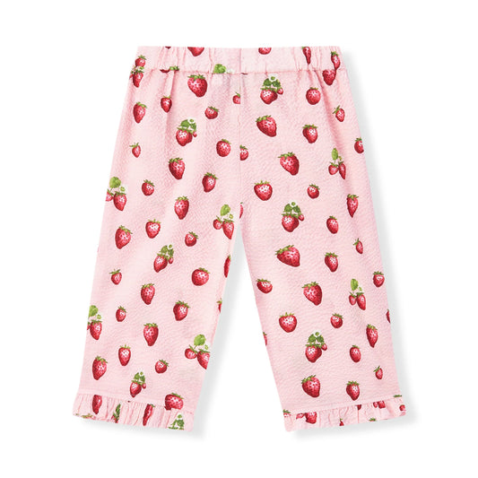 Strawberry Ruffle Tank and Pant Set