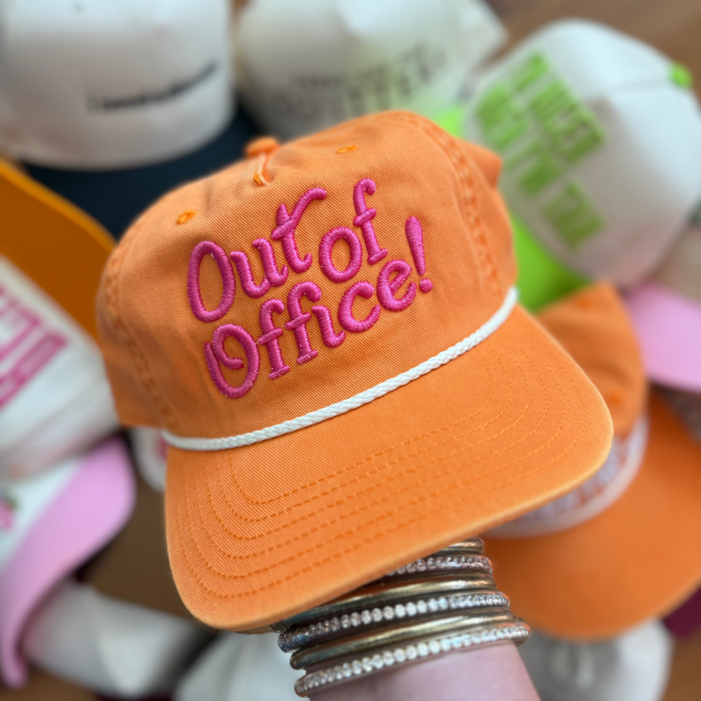 Out of Office Hat | Orange