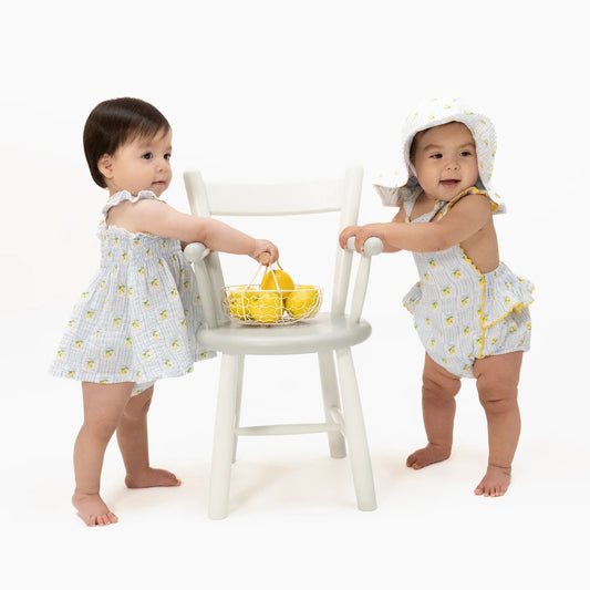 Lovely Lemons | Smocked Top with Bloomer