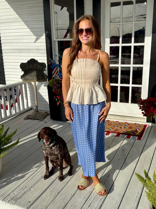 Mollie Top | Ivory