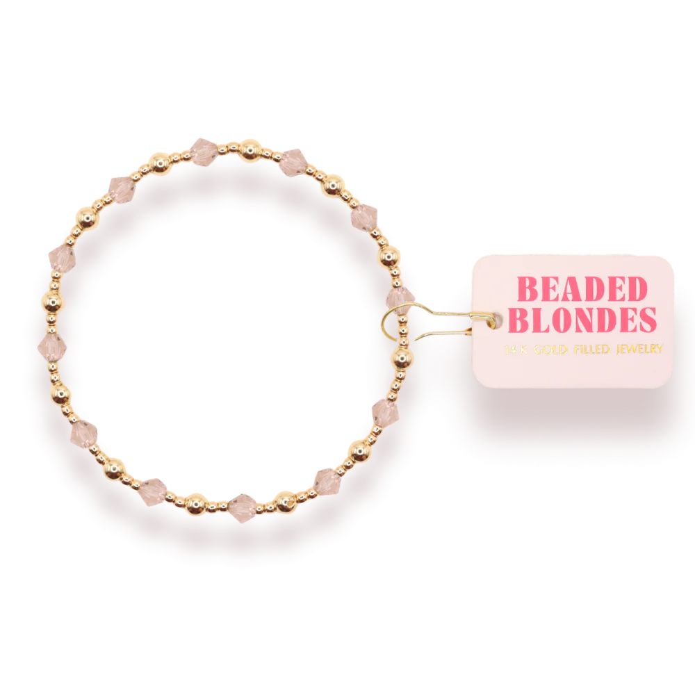 Champagne June Bracelet | Extended