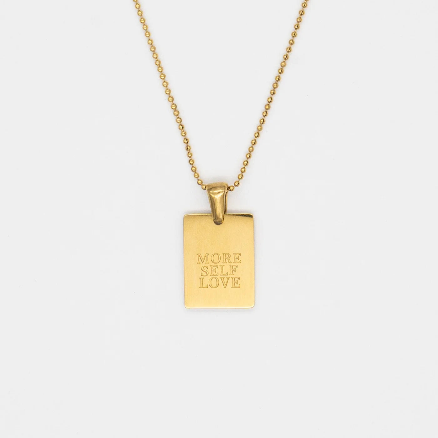 Waterproof More Self Love Necklace