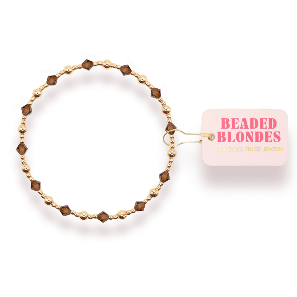 Cocoa Brown June Bracelet | Extended