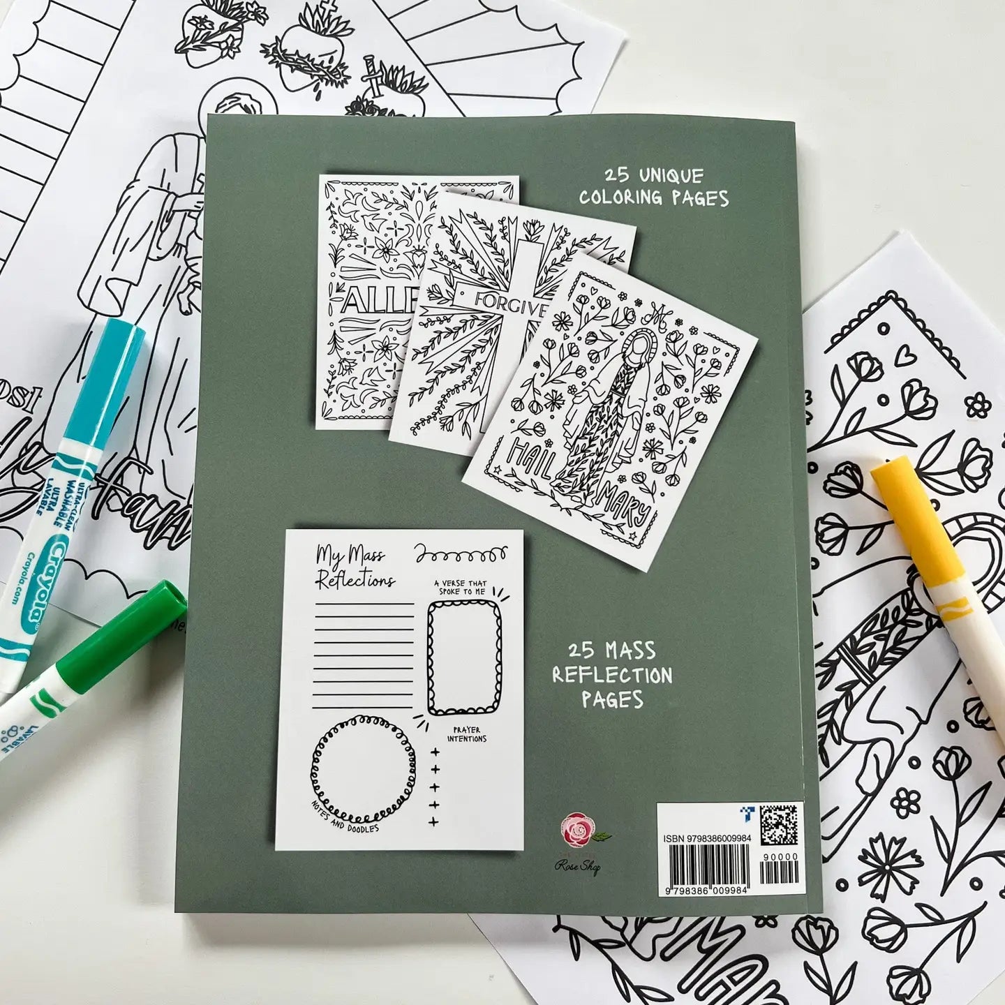 Catholic Coloring Book | My Mass Reflections