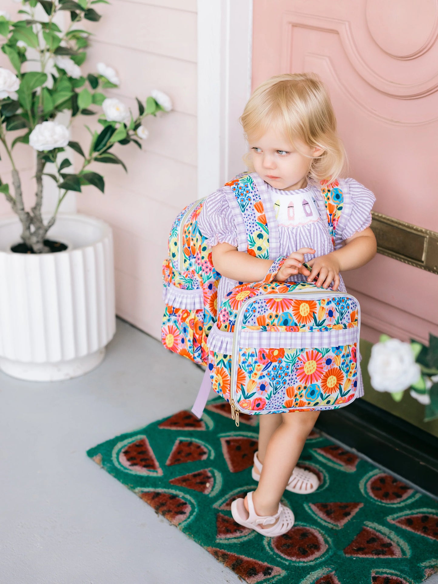 Louie Floral Lunchbox