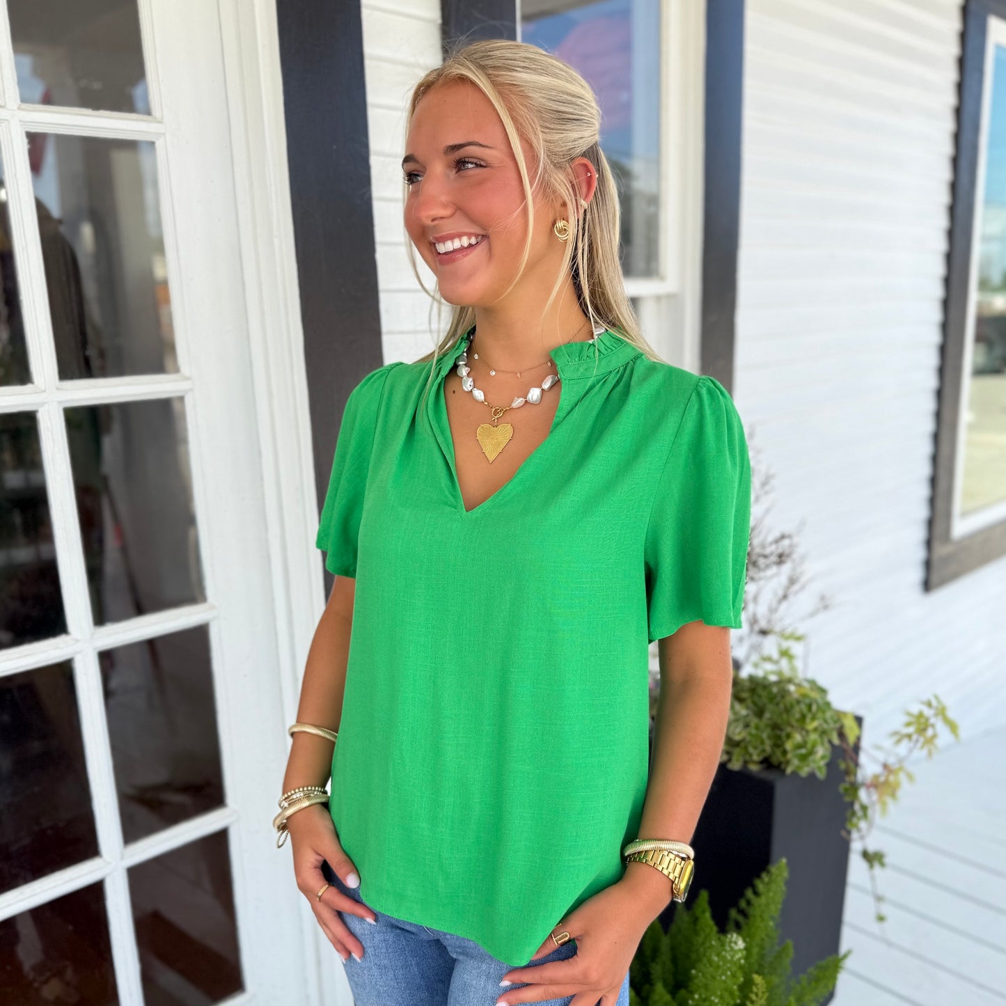 Kelly Top | Green