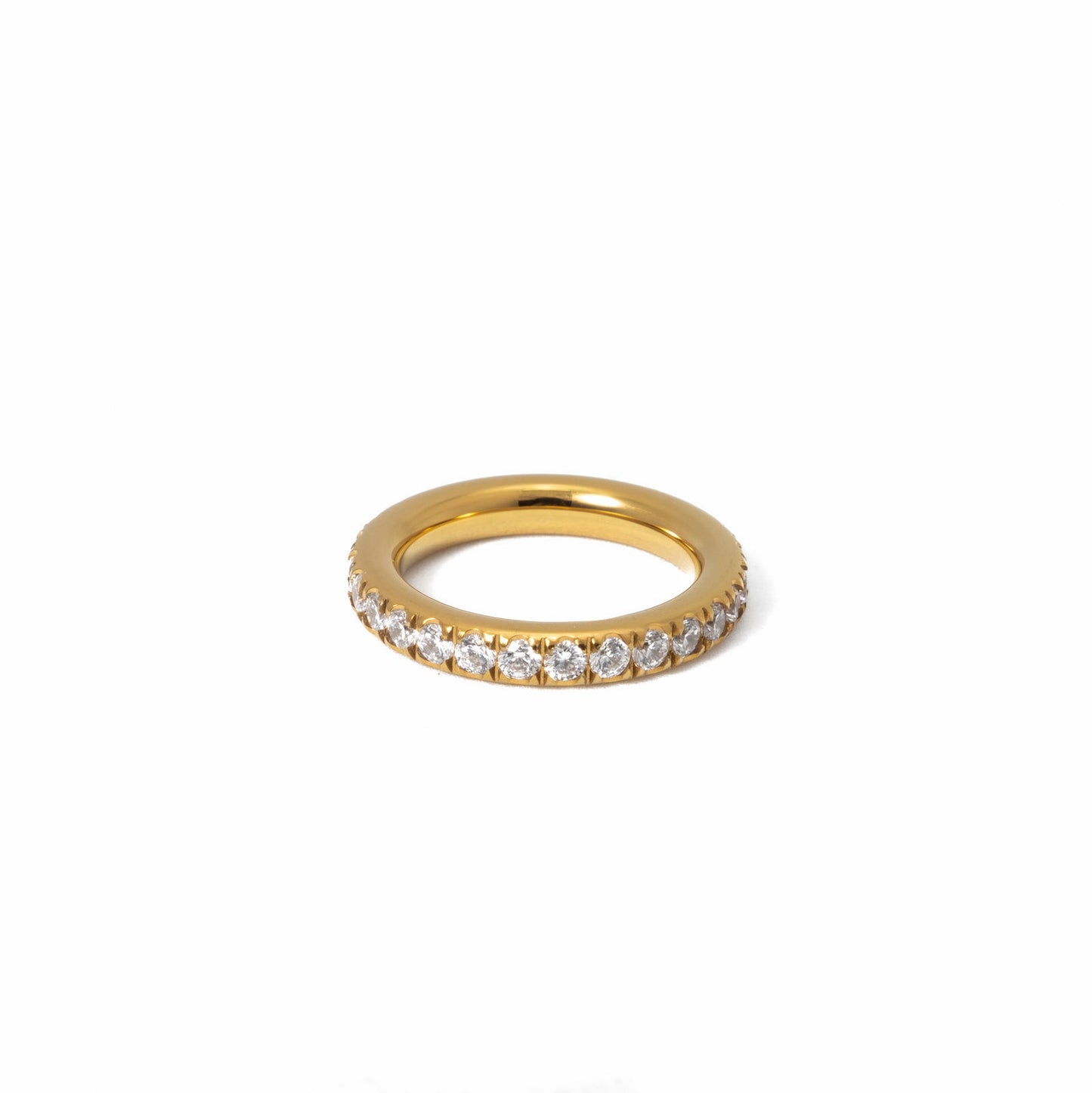 Waterproof Chunky Tennis Ring