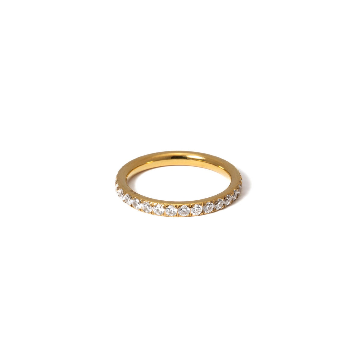 Waterproof Dainty Tennis Ring