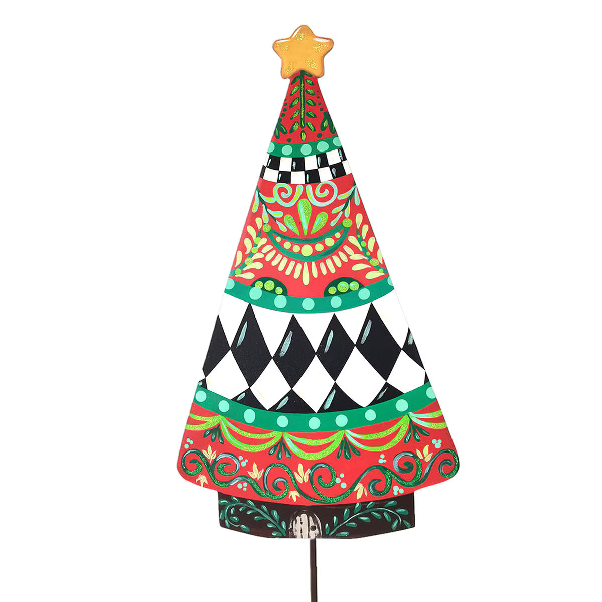 Yard Christmas Cottage Tree