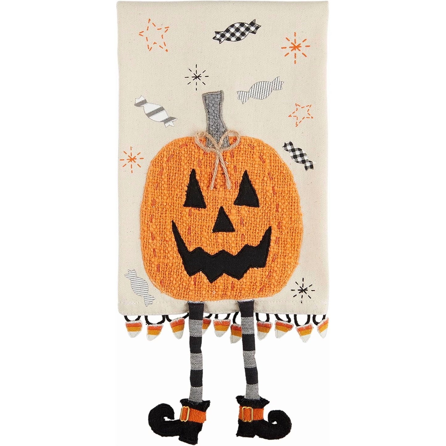 Pumpkin Dangle Leg Towel