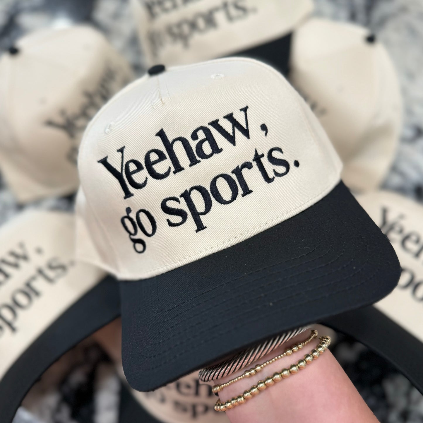 Yeehaw, go sports. Cap