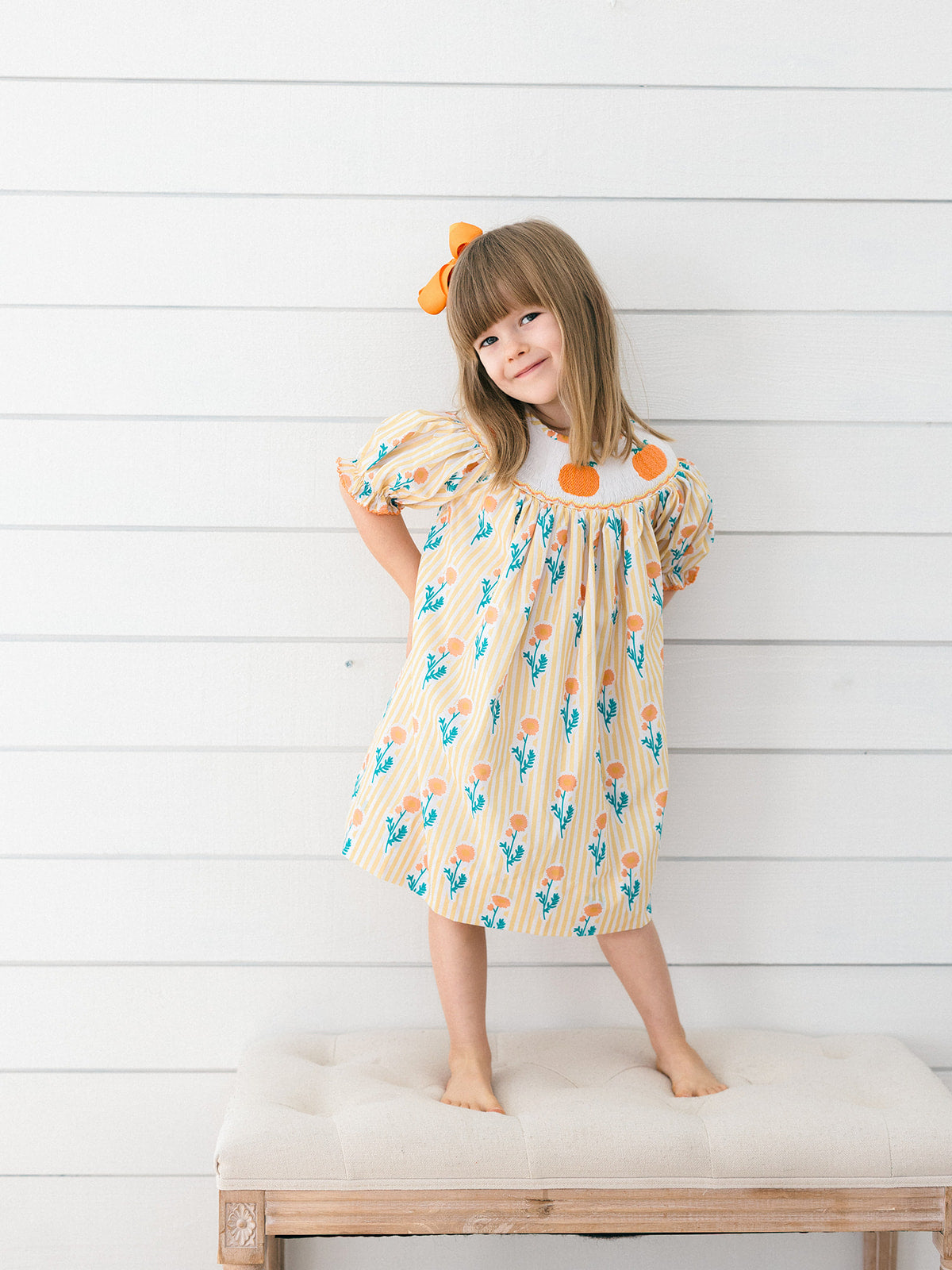 Isabella Pumpkin Dress