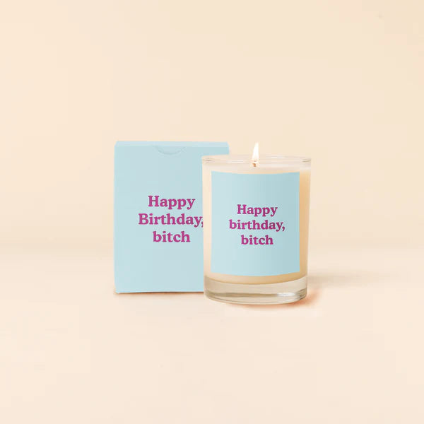 Candle Rocks Glass | Birthday