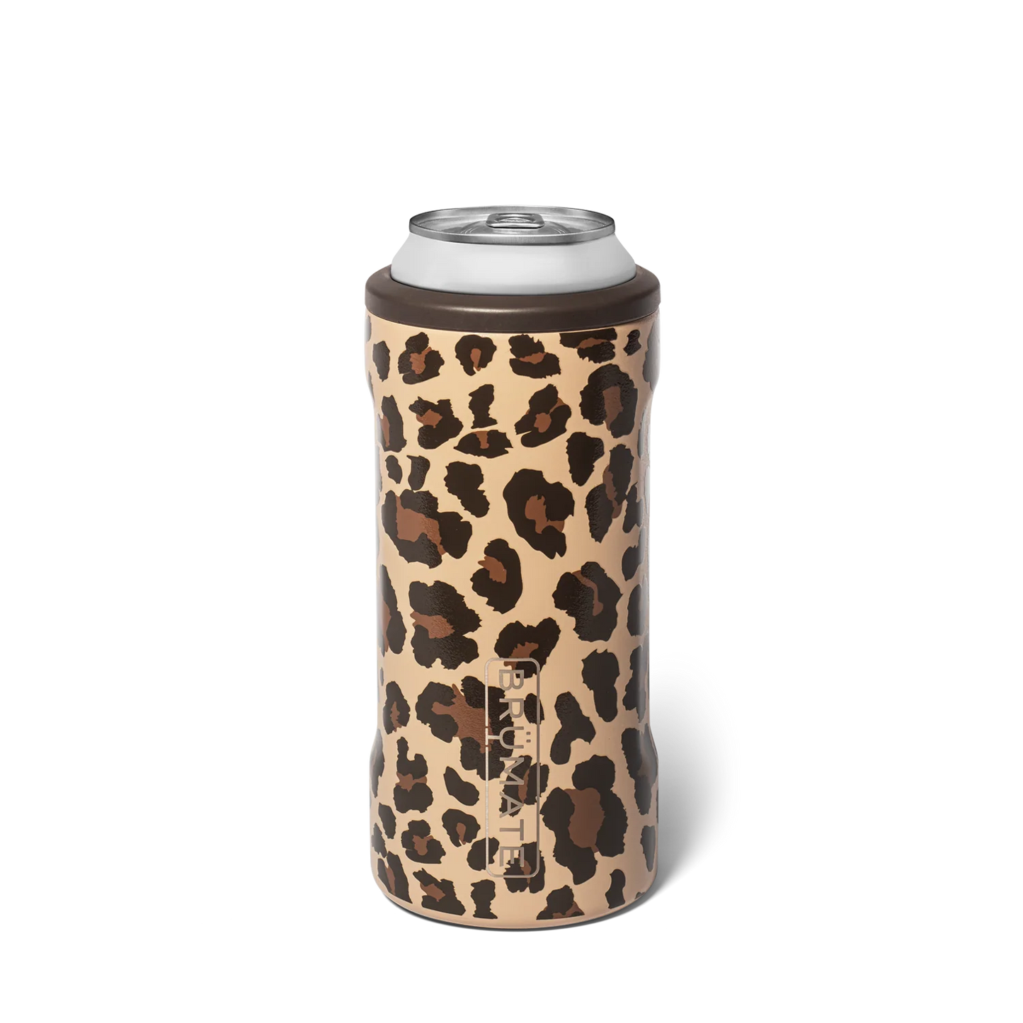 Hopsulator Slim Leopard Latte | 12oz Slim Cans