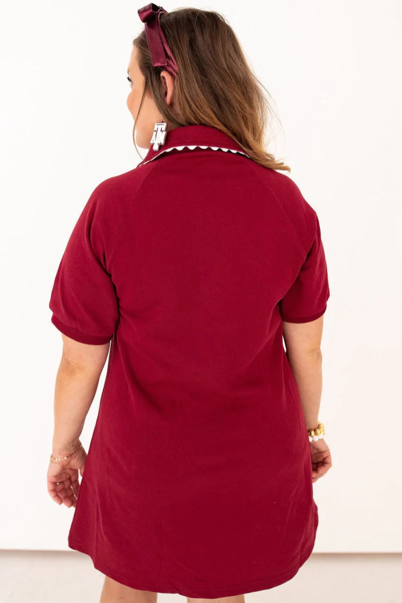 Texas A&M Logo Patch Dress | Brianna Cannon