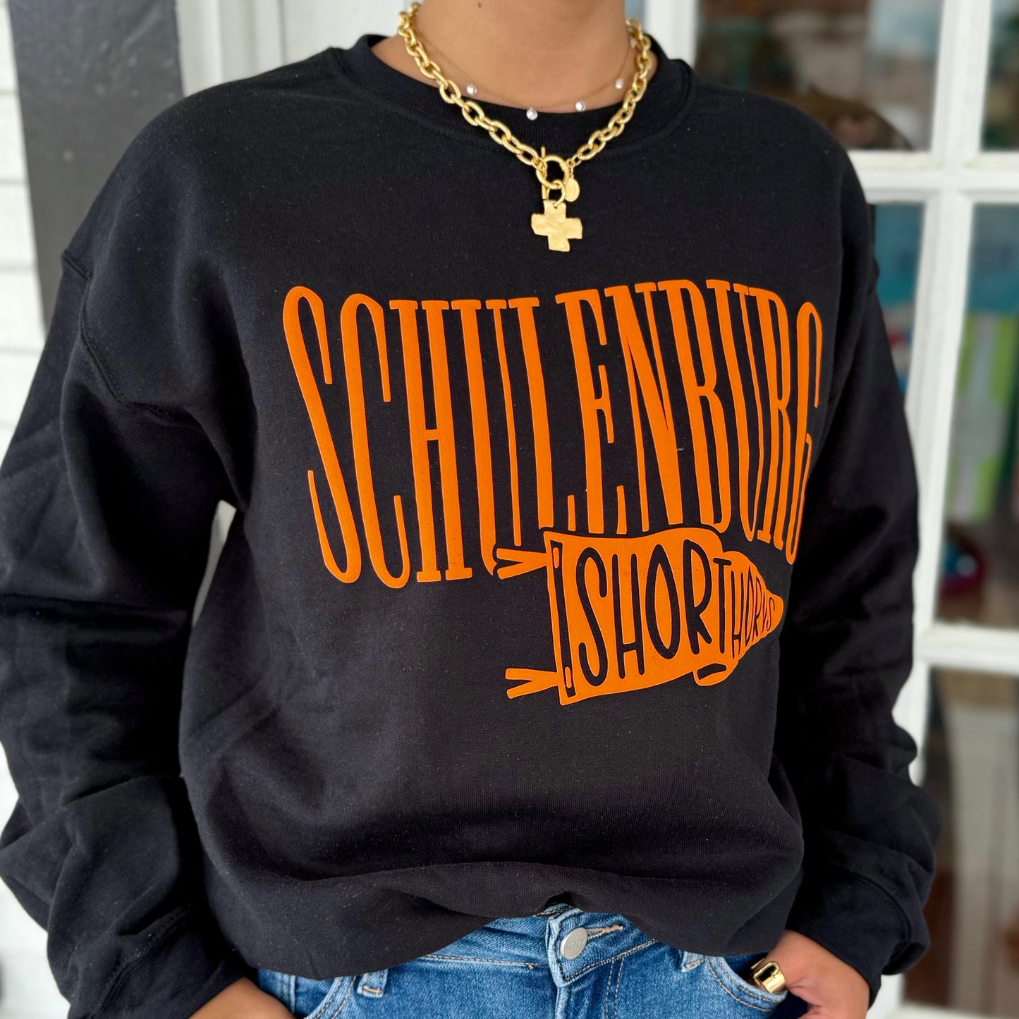 Schulenburg Shorthorns Crewneck