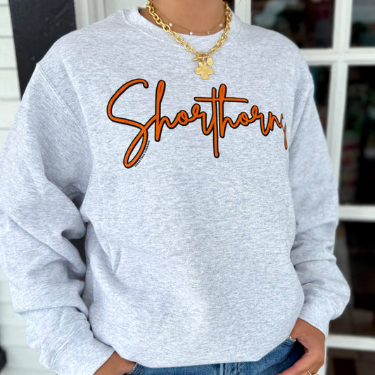 Shorthorns Crewneck | Grey