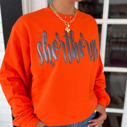 Shorthorns Crewneck | Orange