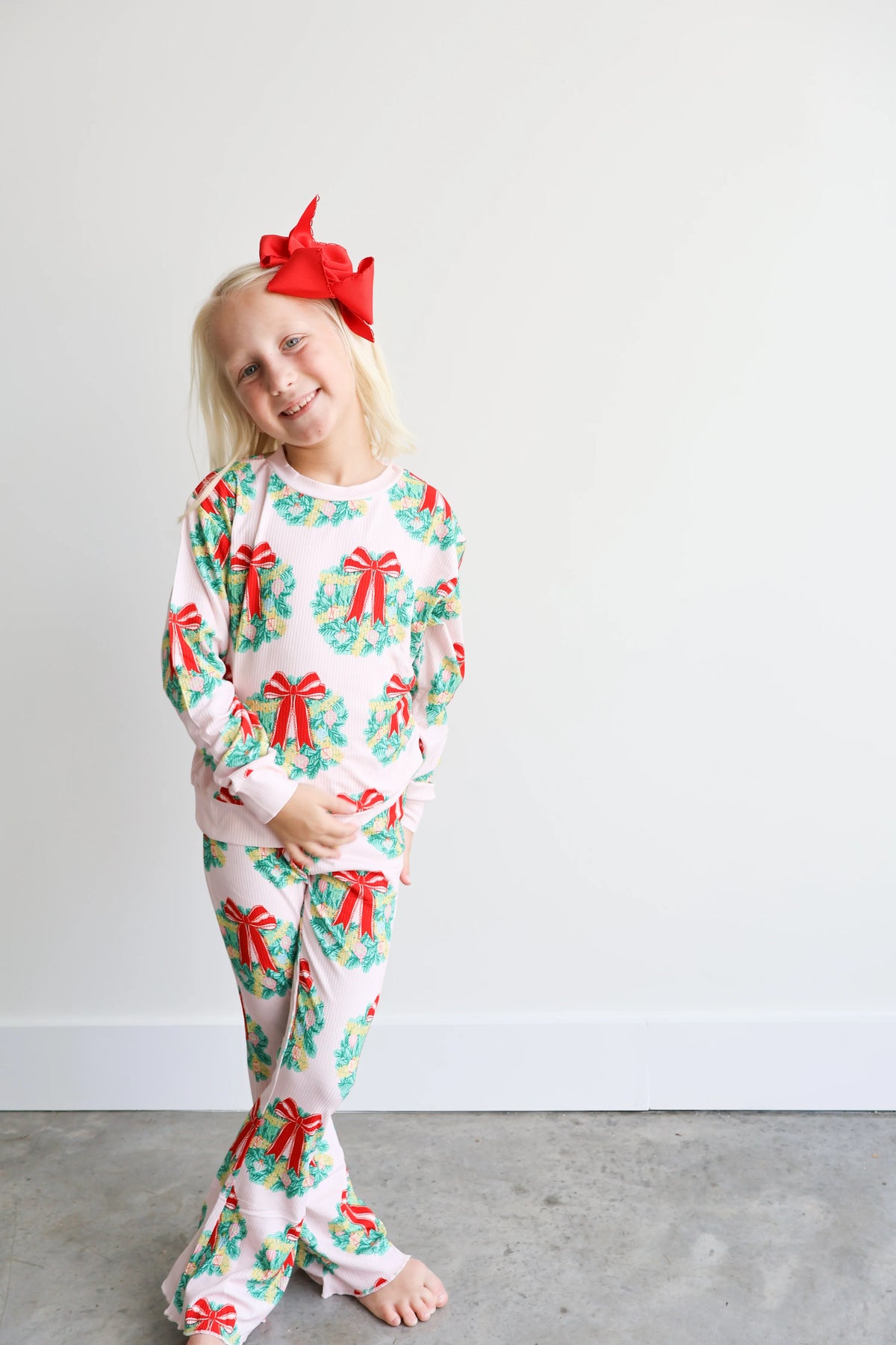 Sweatshirt & Leggings Set | Wreaths