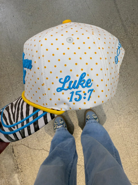 Make Heaven Crowded Zebra Hat