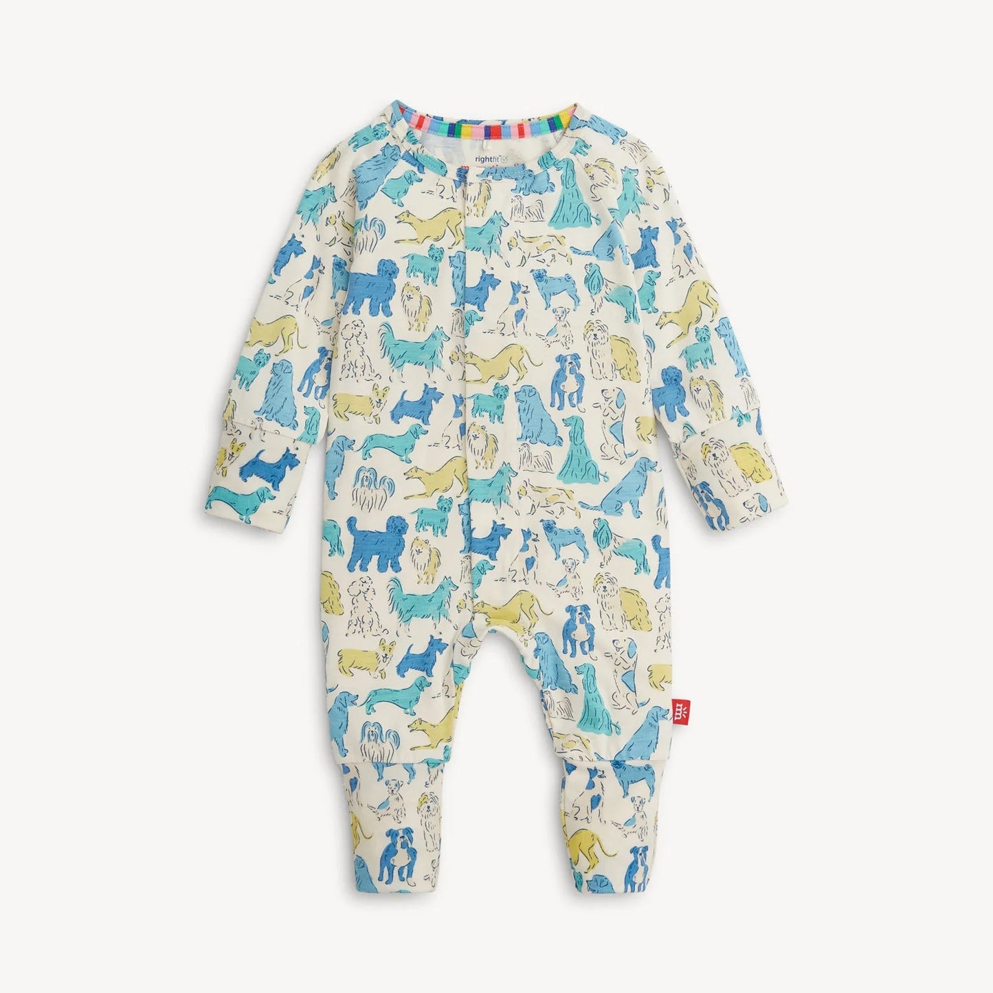 It's A Paw-ty Blue RightFit™ Magnetic Convertible Coverall
