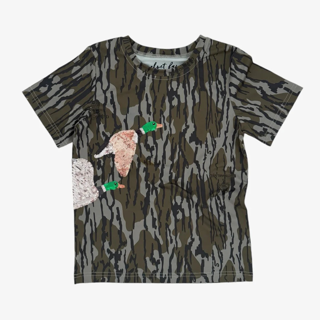 Carrie Sequin Tee UPF 50+ | Original Bottomland (girls)