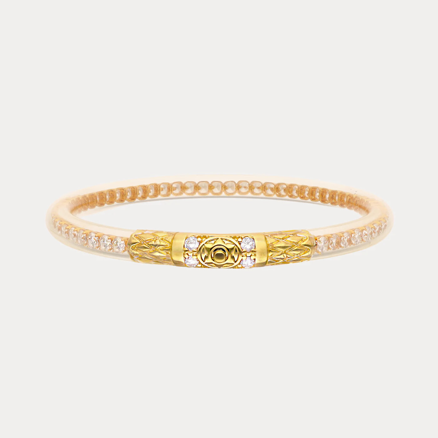 Queen All Weather Bangle® (AWB®) - Clear Crystal